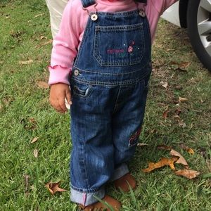 Oshkosh Bgosh Overall Jumper 24mo. Floral